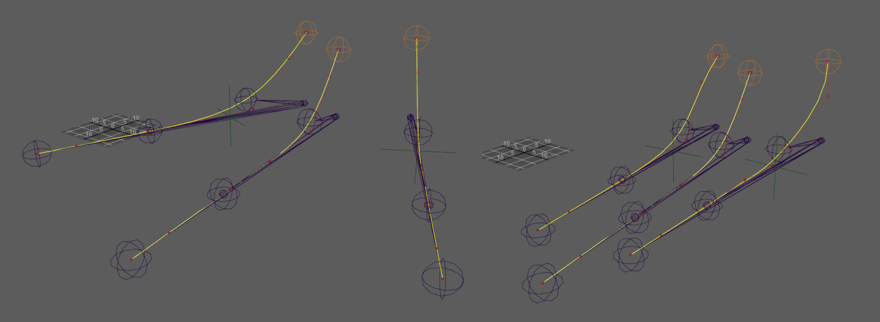 foot spline IK splay