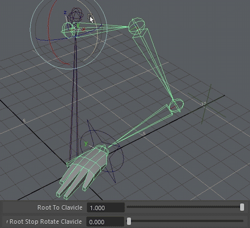 clavicle and skeletal root basis switch